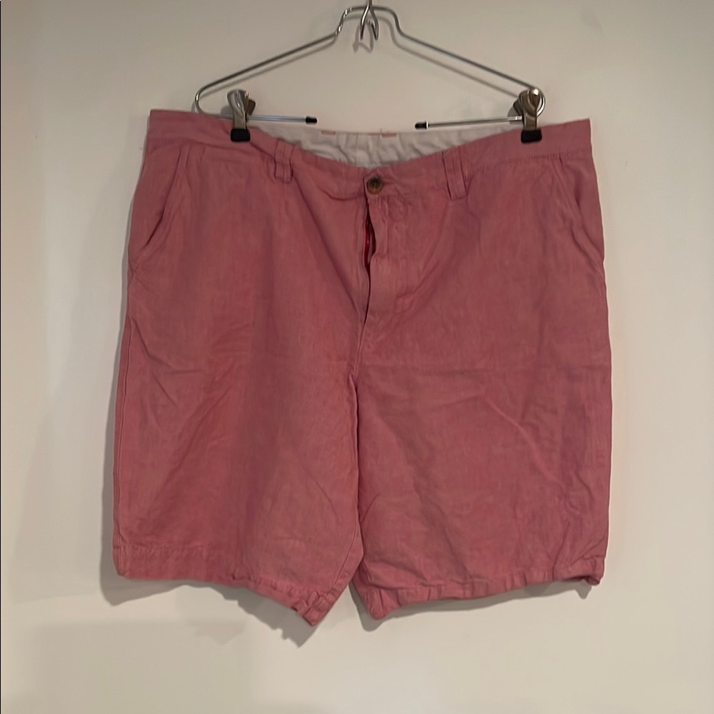Le Tigre Pink Flat Front Summer Shorts Sz 38